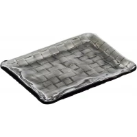 APS Takaski Rectangular Plate Dia 23x18cm Grey
