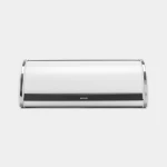 Brabantia Roll Top Bread Bin White 17.3 cm, Length: 26.2 cm, Width: 44.5 cm - Brabantia