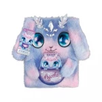 لعبة محشوة مخلوق خيالي بعيون لامعة وزينة كريستالية، مع كتيب وشخصية صغيرة، للأطفال من عمر 7 سنوات فما فوق من نيبولوس ستارز - نابيوليس ستار