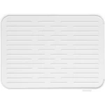 Brabantia Silicone Dish Drying Mat Light Grey Height 0.9 cm, Width 32.5 cm, Depth 43.8 cm - KitchenCraft