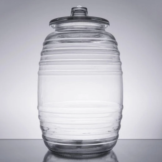 Libbey Barrel Jar 10 Liter with Glass Lid Libbey Barrel Jar 10 Liter with Glass Lid