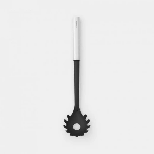 Brabantia Profile Non-Stick Spaghetti Spoon Matt Steel Brabantia Profile Non-Stick Spaghetti Spoon Matt Steel