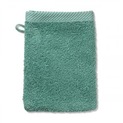 Kela Leonora Face Towel 21x15cm Jade Green 100% Combed Cotton, Soft, Fluffy & Durable Washable at 60°C