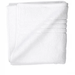 Kela Leonora Face Towel 21x15cm White 100% Combed Cotton, Soft, Fluffy & Durable Washable at 60°C