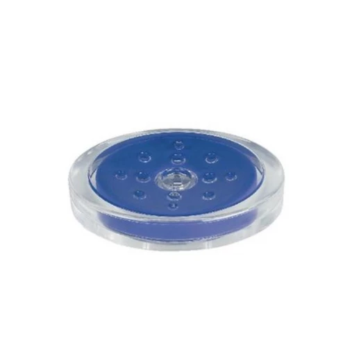 Spirella Sydney Acrylic Soap Dish Blue, 13x10x3 cm, Durable & Hygienic, Modern Design, Compact Bathroom Accessory Spirella Sydney Acrylic Soap Dish Blue, 13x10x3 cm, Durable & Hygienic, Modern Design, Compact Bathroom Accessory
