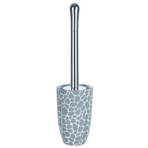 Spirella Darwin Pebble Stoneware Toilet Brush Grey, Durable Design, Dia 14 x 10.5 x 21.5 cm, Hygienic & Easy-Clean Spirella Darwin Pebble Stoneware Toilet Brush Grey, Durable Design, Dia 14 x 10.5 x 21.5 cm, Hygienic & Easy-Clean