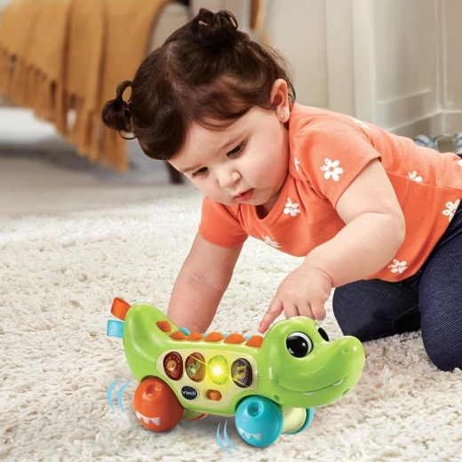 VTech Squishy Spikes Alligator – Sensory Learning Toy - VTech - Image 3