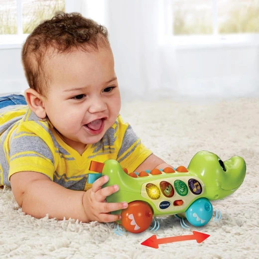 VTech Squishy Spikes Alligator – Sensory Learning Toy - VTech - Image 2