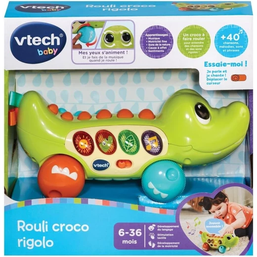 VTech Squishy Spikes Alligator – Sensory Learning Toy VTech Squishy Spikes Alligator – Sensory Learning Toy