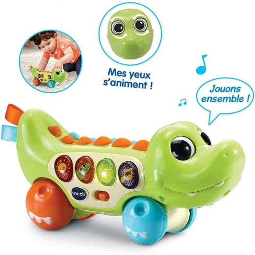 VTech Squishy Spikes Alligator – Sensory Learning Toy - VTech - Image 5