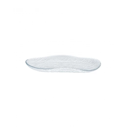 طبق تقديم بيضاوي هيكتور, حجم صغير، 27.5×14.5 سم، زجاج شفاف, تصميم أنيق وعصري للمقبلات أو الحلويات أو الأطباق الجانبية، صناعة تركية من مدام كوكو طبق تقديم بيضاوي هيكتور, حجم صغير، 27.5×14.5 سم، زجاج شفاف, تصميم أنيق وعصري للمقبلات أو الحلويات أو الأطباق الجانبية، صناعة تركية من مدام كوكو