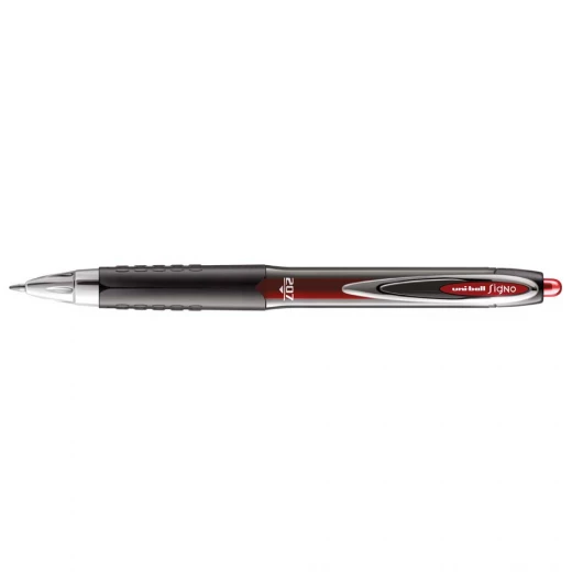Uni-Ball Signo UMN207 Gel Pen, 0.4 mm Fine Tip, Red Ink, Smooth Writing, Translucent Barrel, Metal Clip, Precise Gel Rollerball Pen Uni-Ball Signo UMN207 Gel Pen, 0.4 mm Fine Tip, Red Ink, Smooth Writing, Translucent Barrel, Metal Clip, Precise Gel Rollerball Pen