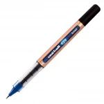 Uni-Ball Eye Broad Rollerball Pen,1.0 mm Bold Tip, Blue Ink, UB150-10 BX, Smooth Writing with Uni Super Ink, Fade-Resistant, Rose-Gold Barrel - uniball