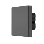 مفتاح ميكانيكي ذكي من سونوف، مفتاح إضاءة ذكي بتردد WiFi 2.4GHz، يحتوي على مفتاحين (2 عصابة)، يتطلب وجود سلك محايد (Neutral)، متوافق مع أليكسا وجوجل هوم، من النوع 86 - موديل M5-2C-86 - سونوف