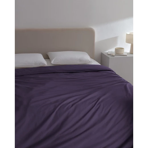 Madame COCO Manon Double Duvet Cover,100% Cotton Ranforce, Soft & Durable Bedding,Purple, 200x220 cm - Madame COCO - Image 5