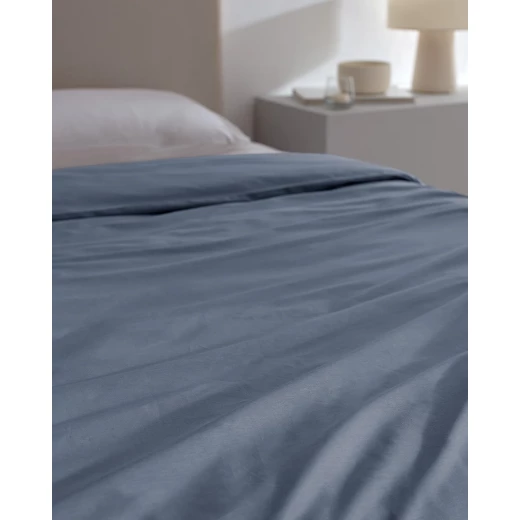 Madame COCO Manon Double Duvet Cover 100% Cotton Ranforce, Dark Blue, Soft Breathable Bed Linen 200x220 cm - Madame COCO - Image 4