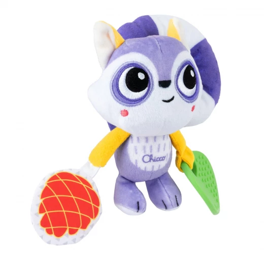 Chicco Racoon On the Go Stroller Rattle Toy with Teether - Chicco - Image 4