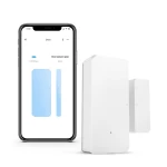 سونوف مستشعر الباب/النافذة اللاسلكي  DW2 Wi-Fi، تنبيهات عبر التطبيق لأتمتة المنزل ونظام الإنذار الأمني اللاسلكي، متوافق مع IFTTT، لا يتطلب بوابة. - سونوف