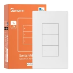 مفتاح إضاءة ذكي SONOFF Zigbee، محور SONOFF Zigbee المطلوب، قاطع ذكي، مفتاح ذكي بدون محايد أو مع محايد، تحكم صوتي مع Alexa Google Home، مفتاح Zigbee ZBM5-3C-120W - سونوف