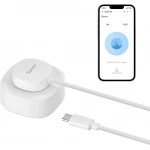 جهاز استشعار تسرب المياه SNZB-05P Zigbee مع كابل كشف لنظام الإنذار وأتمتة المنزل الذكي، كاشف فيضانات لاسلكي صغير للمطبخ والحمام والبدروم، عبوة واحدة - سونوف