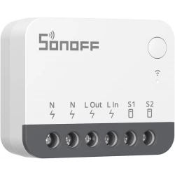 SONOFF ZigBee Smart Light Switch, SONOFF Zigbee Hub Required, Interruptor Inteligente Voice Control with Alexa & Google Home, Neutral Line Required Smart Home Device, Zigbee Switch ZBMINIR2