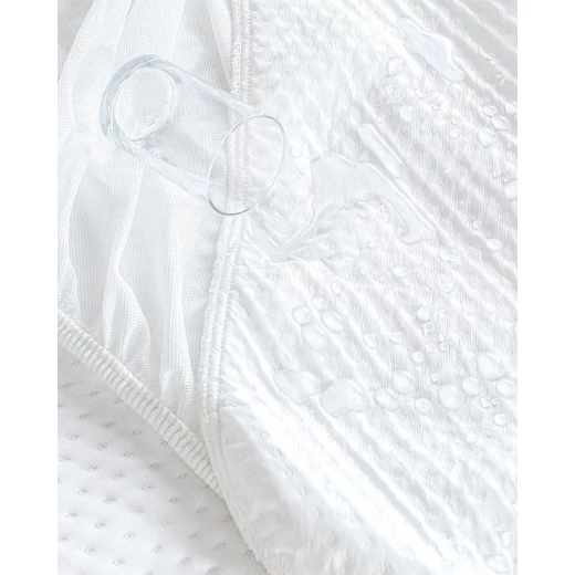 Clarte Waterproof Fitted Bed Protector 100X200CM - Madame COCO - Image 3