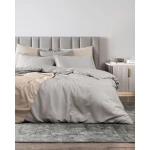 طقم غطاء لحاف سوبر كينج لوار قماش تنسيل، غطاء لحاف 260×240 سم + 2 وسائد 50×70 سم + شرشف 260×280 سم من مدام كوكو - مدام كوكو