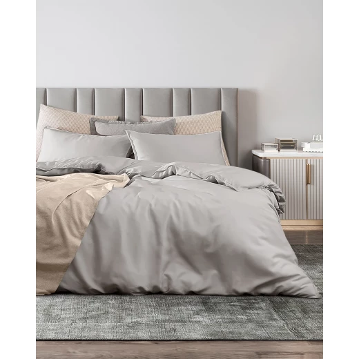 طقم غطاء لحاف سوبر كينج لوار قماش تنسيل، غطاء لحاف 260×240 سم + 2 وسائد 50×70 سم + شرشف 260×280 سم من مدام كوكو طقم غطاء لحاف سوبر كينج لوار قماش تنسيل، غطاء لحاف 260×240 سم + 2 وسائد 50×70 سم + شرشف 260×280 سم من مدام كوكو