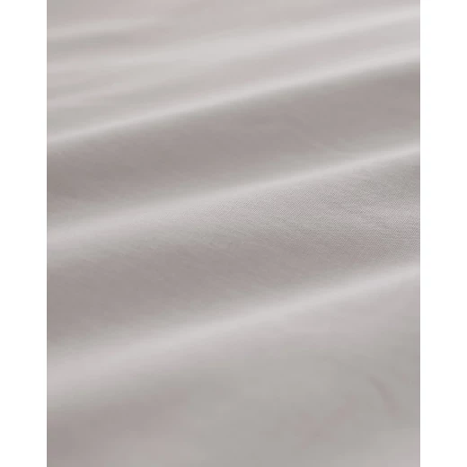 غطاء لحاف مزدوج مانون، قطن 100% رانفورس، تصميم ساده، لون حجري، ناعم ومتین، 200x220 سم، مجموعة تايمليس، صناعة تركية من مدام كوكو - مدام كوكو - Image 3