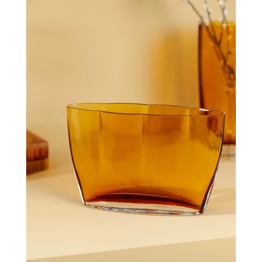 مزهرية زجاجية يدوية الصنع ليس أورّ – 28×19 سم من مادام كوكو مزهرية زجاجية يدوية الصنع ليس أورّ – 28×19 سم من مادام كوكو