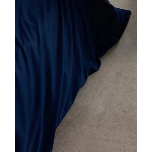 Madame COCO Manon Double Duvet Cover 100% Cotton Ranforce, Navy Blue, Soft & Durable Bedding, 200x220 cm, Timeless Collection - Madame COCO - Image 3
