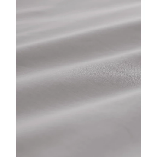 غطاء لحاف مانون بحجم كينغ - 100% قطن رانفورس، رمادي ناعم وقابل للتنفس، مقاس 240×220 سم، مجموعة خالدة من مدام كوكو - مدام كوكو - Image 2