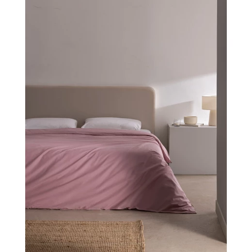 Madame COCO Manon Double 100% Cotton Ranforce Duvet Cover, Dusty Rose, 200x220 cm, Soft, Breathable, Timeless Collection Madame COCO Manon Double 100% Cotton Ranforce Duvet Cover, Dusty Rose, 200x220 cm, Soft, Breathable, Timeless Collection