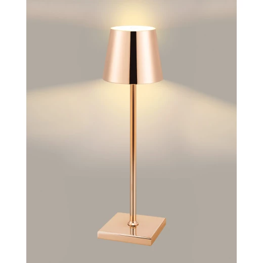 Madame COCO Bonar Touch-Sensitive Lampshade, Rose, Elegant Decorative LED Lighting for Cozy Living Spaces - Madame COCO - Image 2