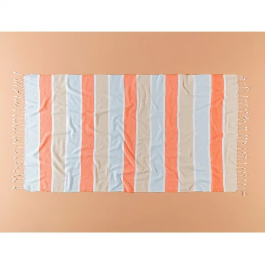 Madame COCO Tilda Peshtemal Towel 90x160 cm, Lightweight Turkish Cotton Hammam Towel, Quick-Drying & Soft - Madame COCO - Image 2