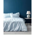 طقم مفروشات سرير كينج سايز مخطط إليشيا غطاء لحاف 240×260 سم، ملاءة مطاطية 280×280 سم، و2 غطاء وسادة 50×70 سم من مدام كوكو - مدام كوكو