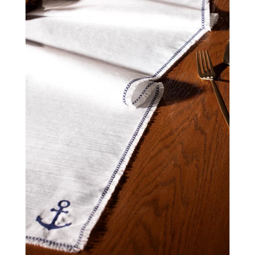 Madame COCO Elegant White Table Runner 100% Polyester, 35x115 cm, Stylish & Versatile Table Decor - Madame COCO - Image 2