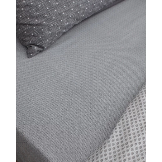 طقم غطاء لحاف مزدوج بلانش بمقاس 200×220 سم، مع 2 وسادة بمقاس 50×70 سم، وملاءة 230×260 سم – مادام كوكو - مدام كوكو - Image 2