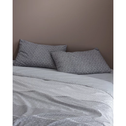 طقم غطاء لحاف مزدوج بلانش بمقاس 200×220 سم، مع 2 وسادة بمقاس 50×70 سم، وملاءة 230×260 سم – مادام كوكو طقم غطاء لحاف مزدوج بلانش بمقاس 200×220 سم، مع 2 وسادة بمقاس 50×70 سم، وملاءة 230×260 سم – مادام كوكو