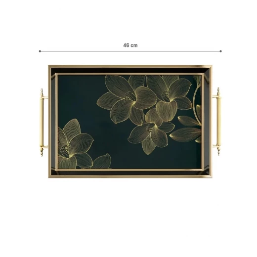 صينية فيونا 46×31×7 سم من مدام كوكو - مدام كوكو - Image 3