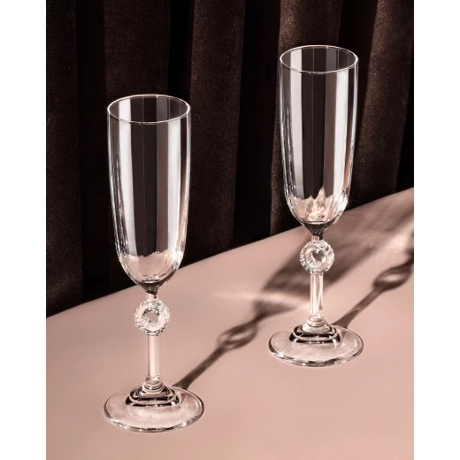 Madame COCO Lavinia Set of 4 Glasses 150ml Lead-Free, Scratch-Resistant Glassware Elegant & Durable Drinkware for Daily Use & Special Occasions - Madame COCO - Image 2