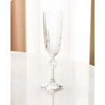 Madame COCO Lavinia Set of 4 Glasses 150ml Lead-Free, Scratch-Resistant Glassware Elegant & Durable Drinkware for Daily Use & Special Occasions - Madame COCO