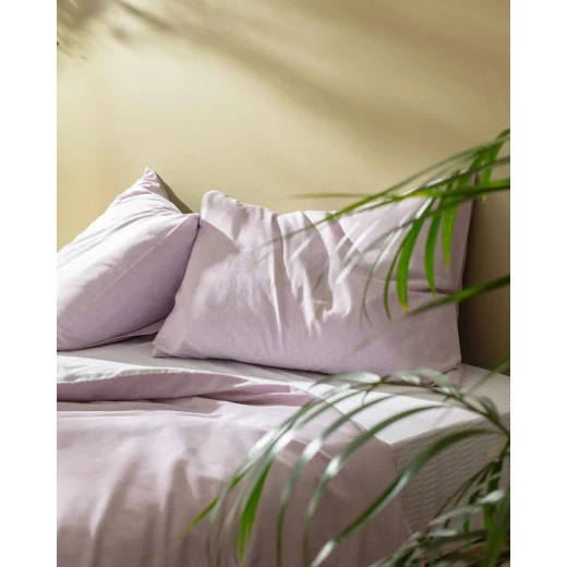 طقم غطاء لحاف فردي ديلريكو – يشمل غطاء لحاف 160×220 سم، كيس وسادة 50×70 سم، وشرشف سرير 160×230 سم – تصميم أنيق وعصري مع خامة مريحة وعالية الجودة – من مدام كوكو - مدام كوكو - Image 5