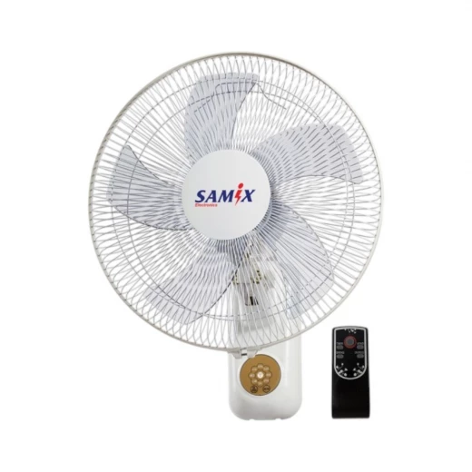 مروحة حائط 20 بوصة WF-2001RC مع ريموت كنترول – 5 شفرات، 3 سرعات، مؤقت 7.5 ساعات، توفير مساحة، تدفق هواء قوي من ساميكس مروحة حائط 20 بوصة WF-2001RC مع ريموت كنترول – 5 شفرات، 3 سرعات، مؤقت 7.5 ساعات، توفير مساحة، تدفق هواء قوي من ساميكس