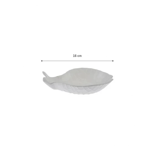 طبق تقديم مدام كوكو بيسون – الحجم الصغير 16 × 8 × 2.5 سم – طبق تقديم جذاب على شكل سمكة - مدام كوكو - Image 6