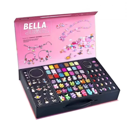 منتج أطفال مميز - Exquisite 3-in-1 DIY Jewelry Box: Unlimited Creativity & Design منتج أطفال مميز - Exquisite 3-in-1 DIY Jewelry Box: Unlimited Creativity & Design