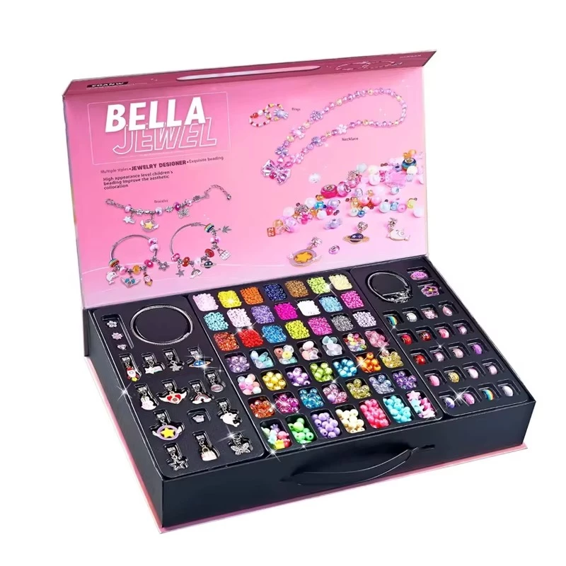 منتج أطفال مميز - Exquisite 3-in-1 DIY Jewelry Box: Unlimited Creativity & Design - ماي دولي
