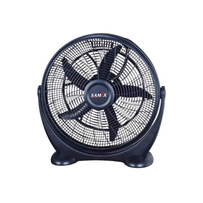 مروحة صندوقية LF-FL1810 ,18 بوصة، 3 سرعات، 5 شفرات، شبكة دوارة، مؤقت 60 دقيقة, أسود من ساميكس - ساميكس