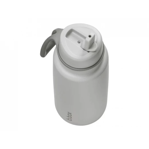 b.box 1L Insulated Flip Top Bottle, Shadow, Triple Layer Stainless Steel Water Bottle with Built-In Straw, Leak-Proof, BPA-Free Thermos for Cold Drinks up to 46 Hours - B.Box - Image 4