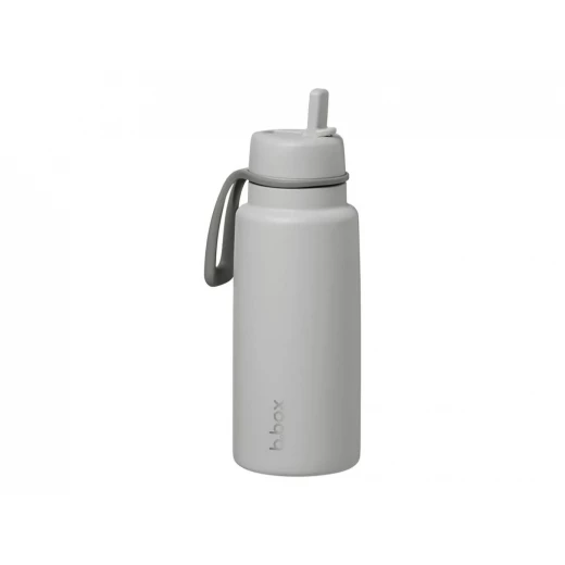 b.box 1L Insulated Flip Top Bottle, Shadow, Triple Layer Stainless Steel Water Bottle with Built-In Straw, Leak-Proof, BPA-Free Thermos for Cold Drinks up to 46 Hours - B.Box - Image 6